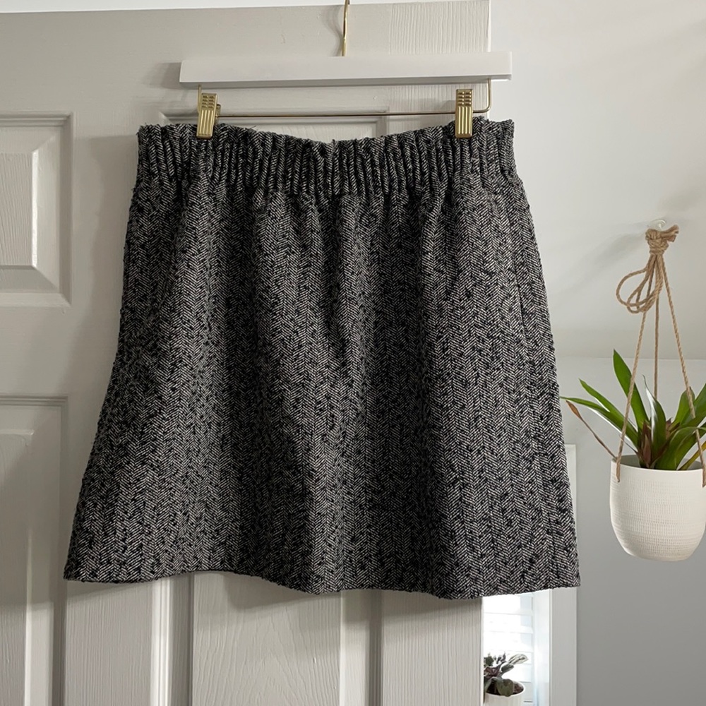 JCrew Tweed Mini Skirt